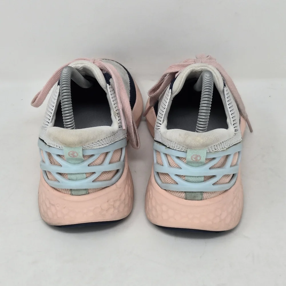 KIZIK Athens Bahama Women's 6.5 Men 5 Pink Blue Walking Hands Free Comfort Shoes